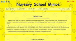 Desktop Screenshot of nurseryschoolmimos.com